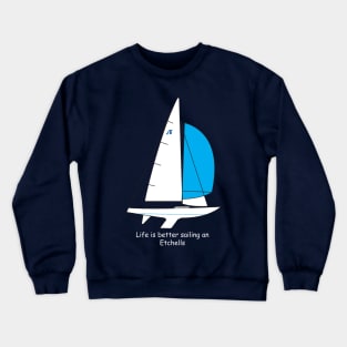 International Etchells Class Sailboat Crewneck Sweatshirt